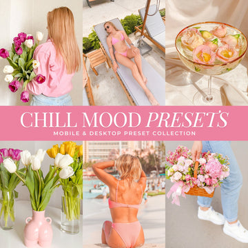 Chill Mood Lightroom Presets for natural summery photo edits in Adobe Lightroom by Lou And Marks Presets