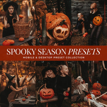 Spooky Season Lightroom Presets By Lou And Marks Fall And Halloween Presets Mobile And Desktop For Instagram And Photographers