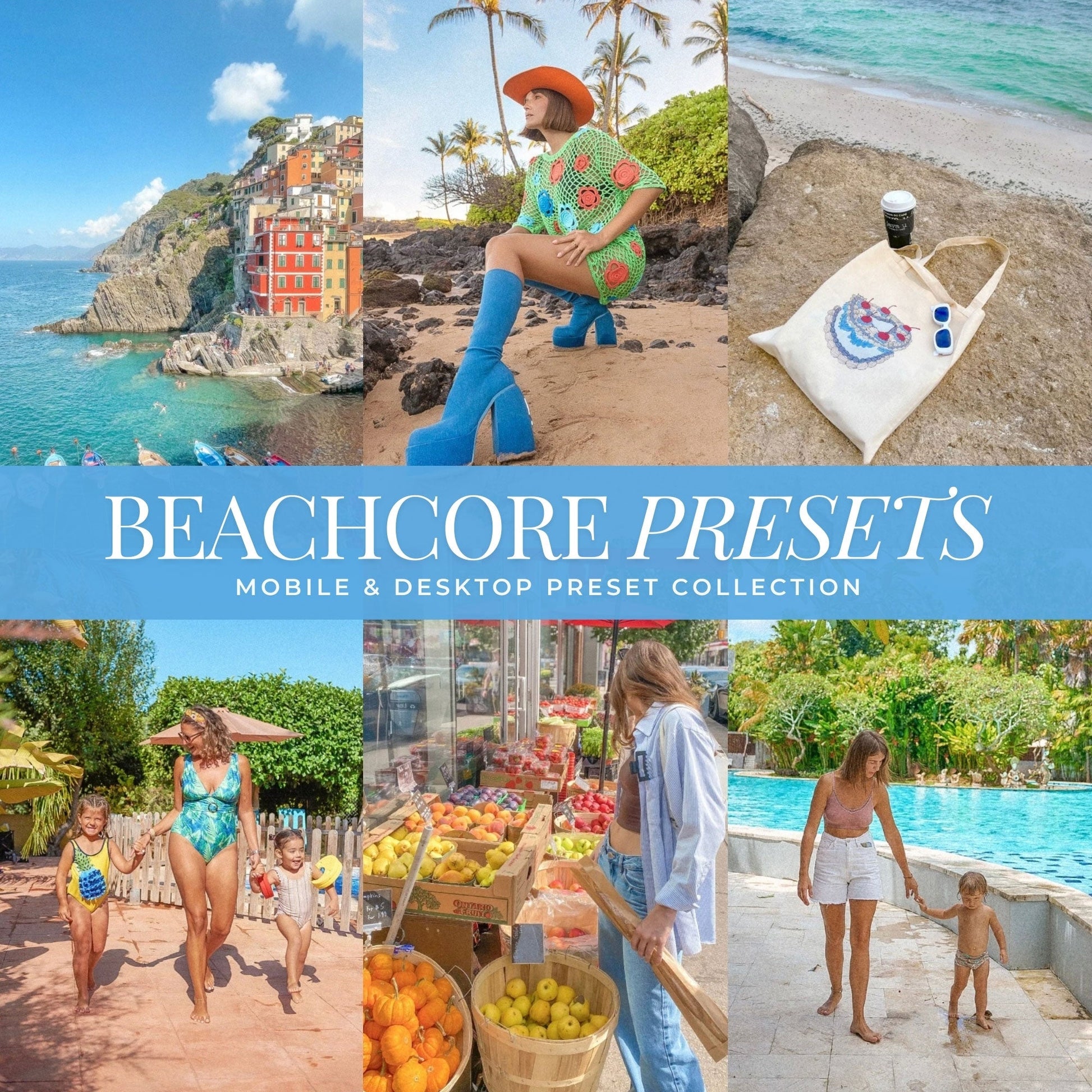 Beachcore Lightroom Presets By Lou And Marks Presets Mobile & Desktop For Instagram And Photographers