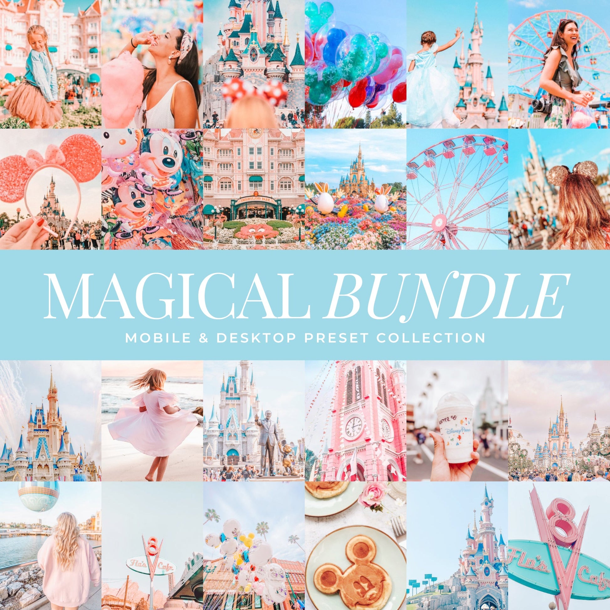 The Disney Bundle Best Lightroom Presets For Photographers and Instagram Influencers Photo Editing In Adobe Lightroom By Lou And Marks Presets