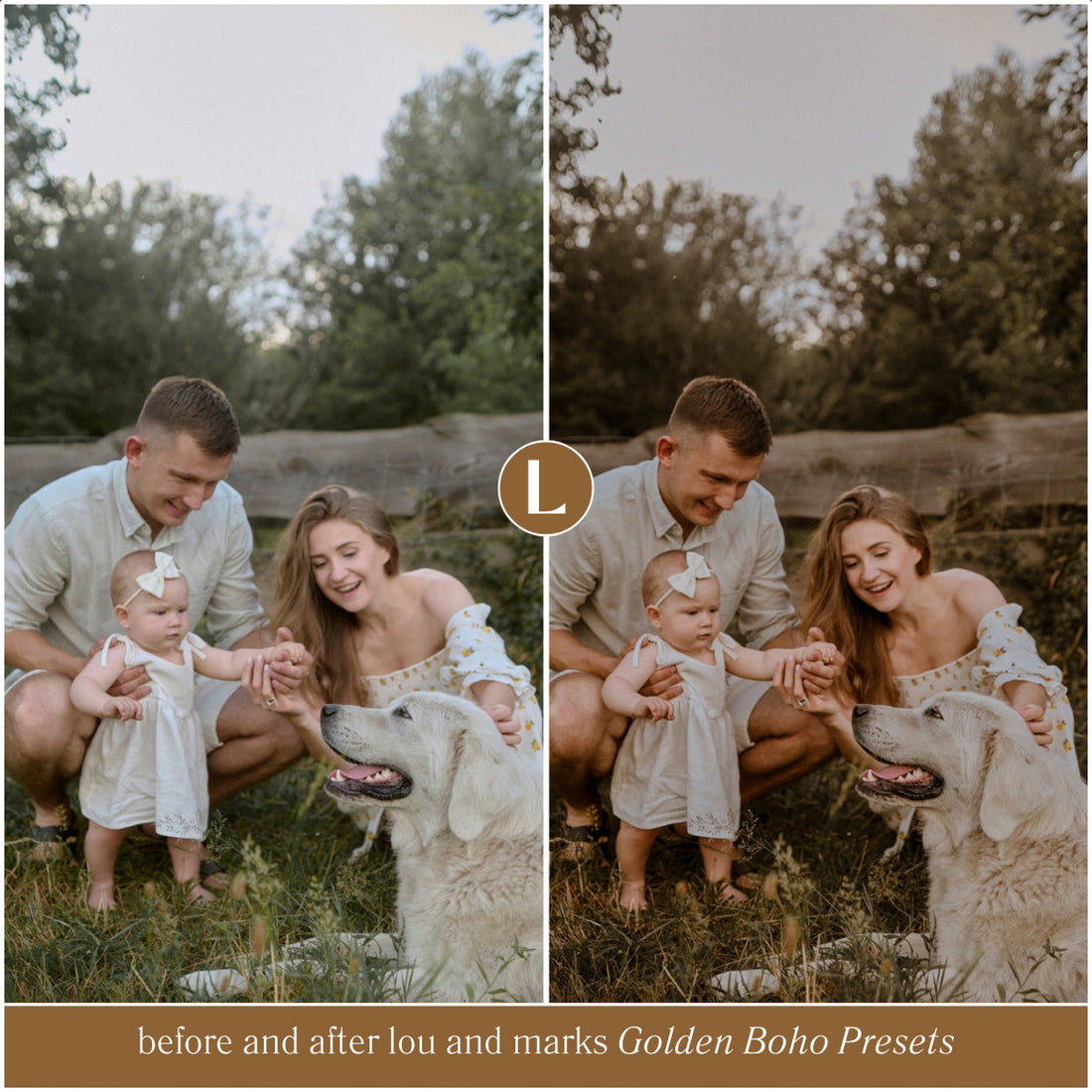 Golden Boho Lightroom Presets By Lou And Marks Presets Mobile And Desktop For Instagram And Photographers