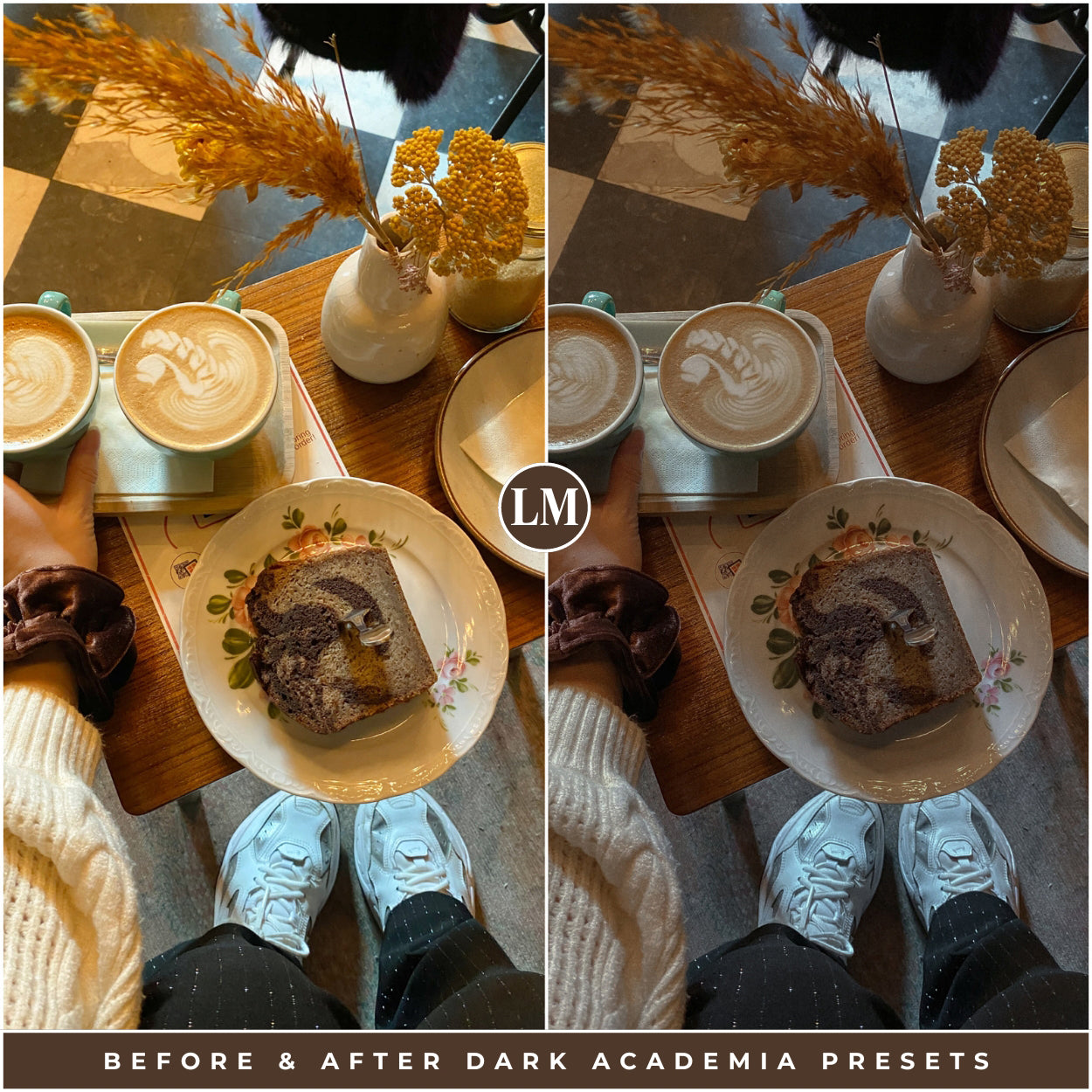 Dark Academia Lightroom Presets by Lou and Marks Presets