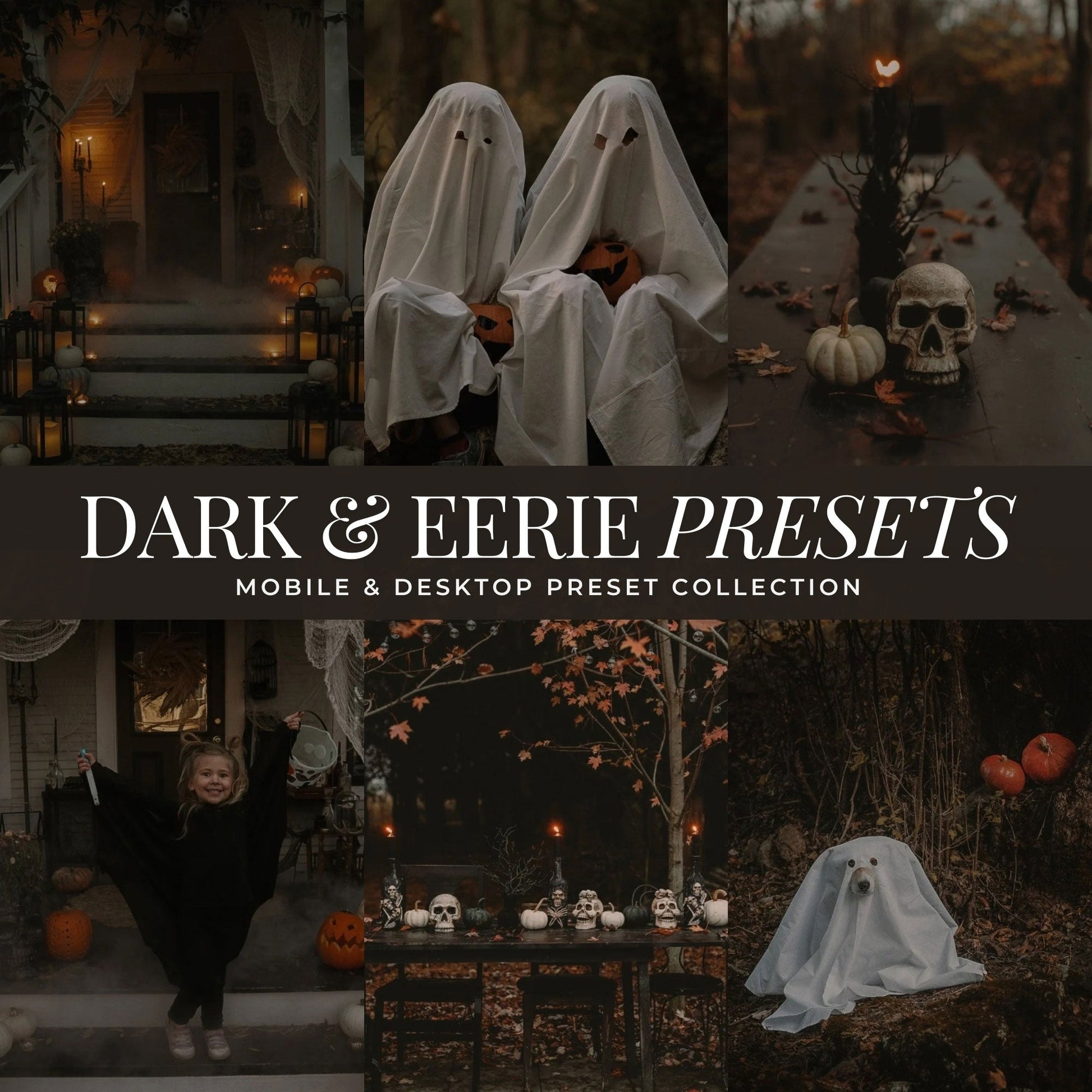 Dark And Eerie Halloween Fall Lightroom Presets By Lou And Marks Presets Mobile And Desktop For Instagram And Photographers
