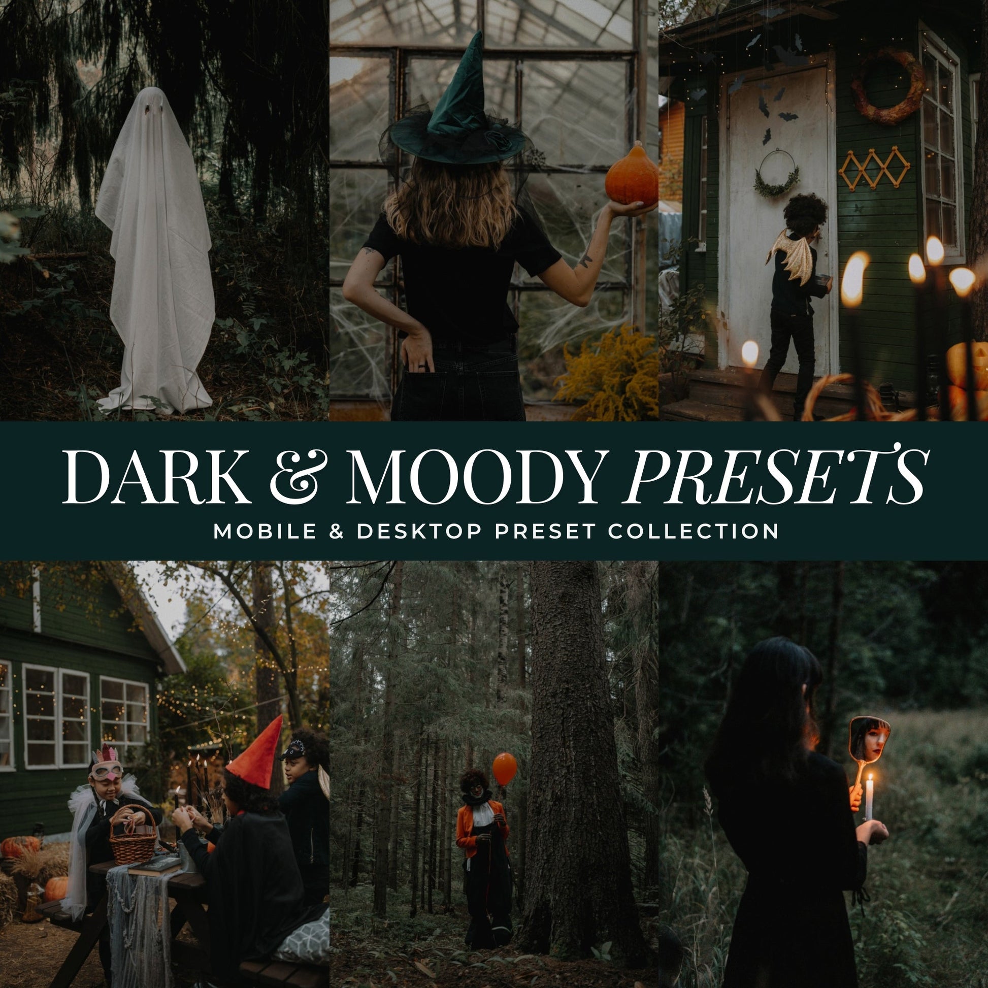 Dark And Moody Halloween Lightroom Presets