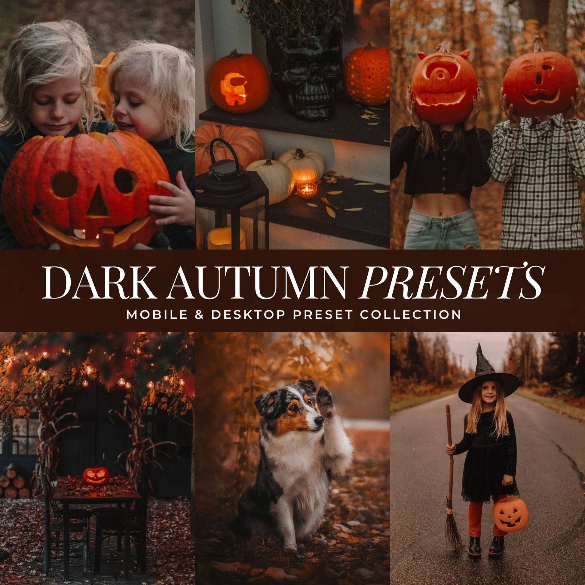 Dark Autumn Fall Lightroom Presets By Lou And Marks Presets Mobile And Desktop For Instagram And Photographers