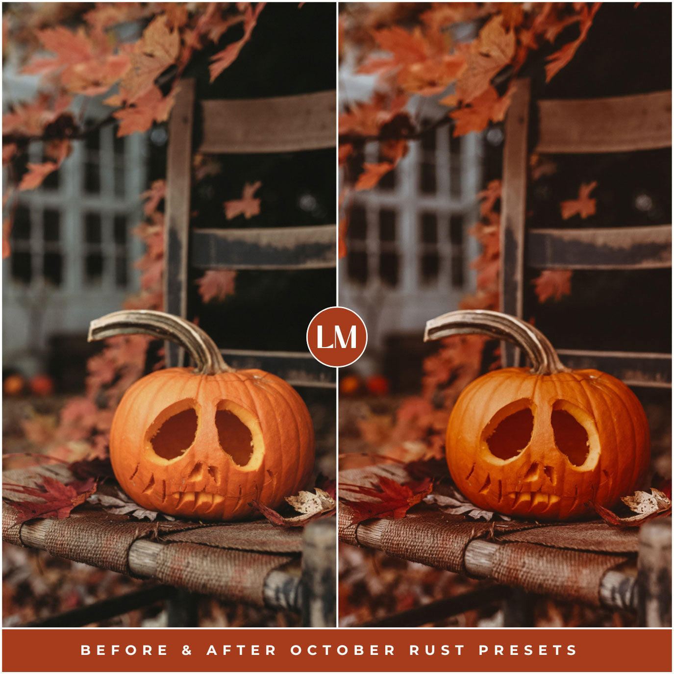 October Rust Halloween And Fall Lightroom Preset Photo Filters For Instagram Fall Photo Editing