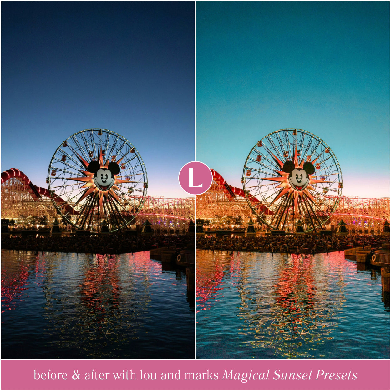 Top Magical Sunset Disney Presets And Disney Lightroom Presets For Sunset Photo Editing