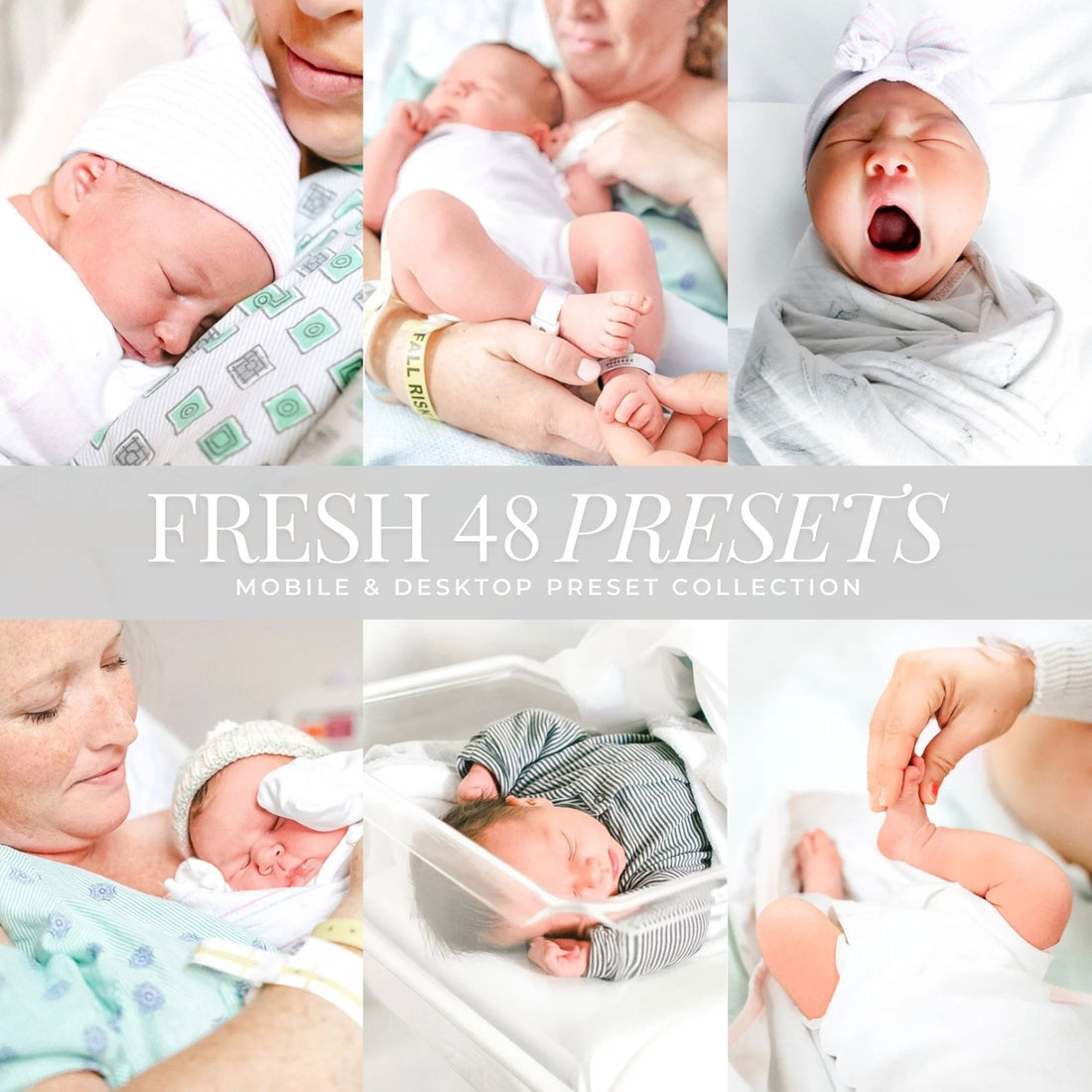 Fresh 48 Newborn Lightroom Presets By Lou And Marks Presets Mobile And Desktop For Instagram And Photographers
