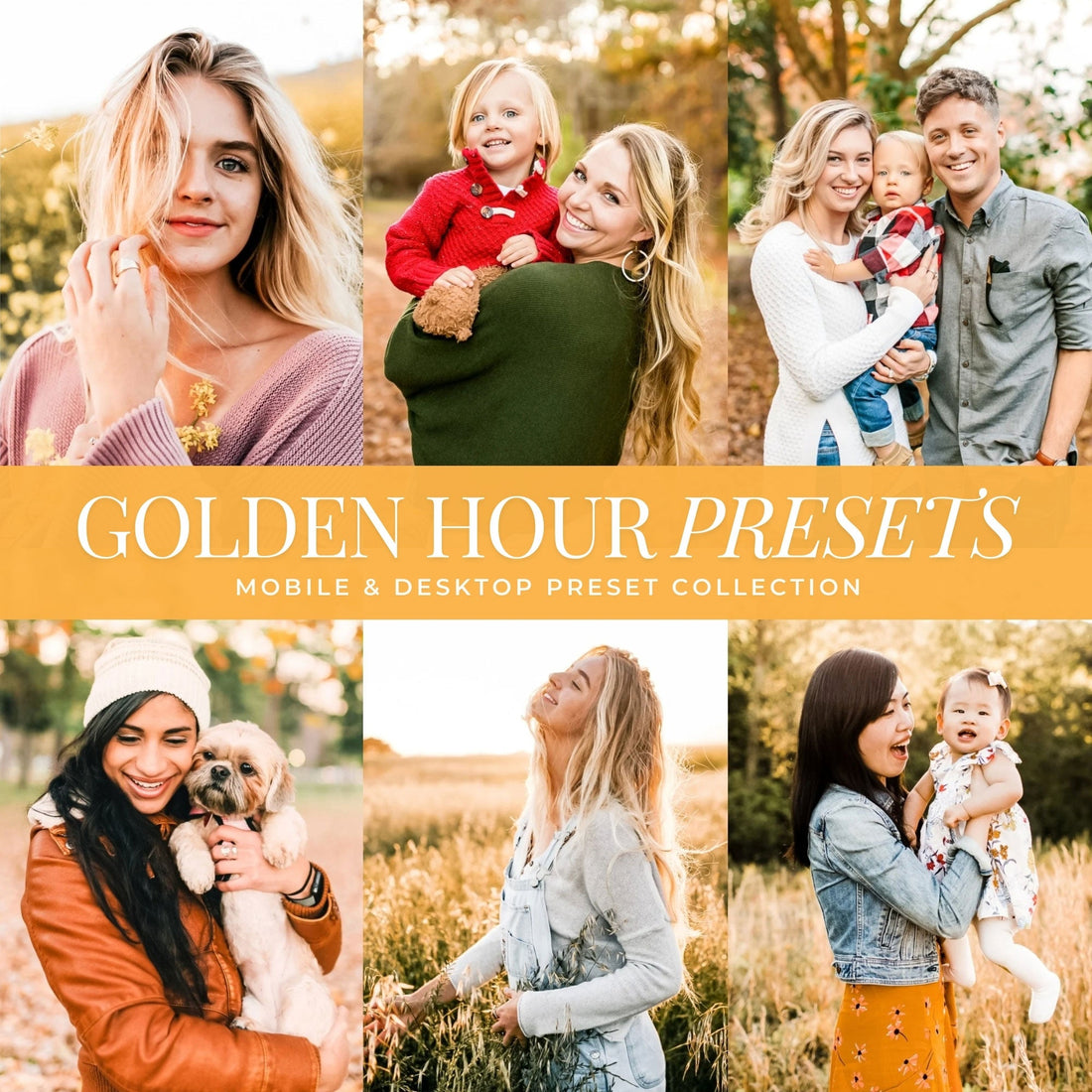Golden Hour Lightroom Presets By Lou And Marks Presets Mobile And Desktop For Instagram And Photographers