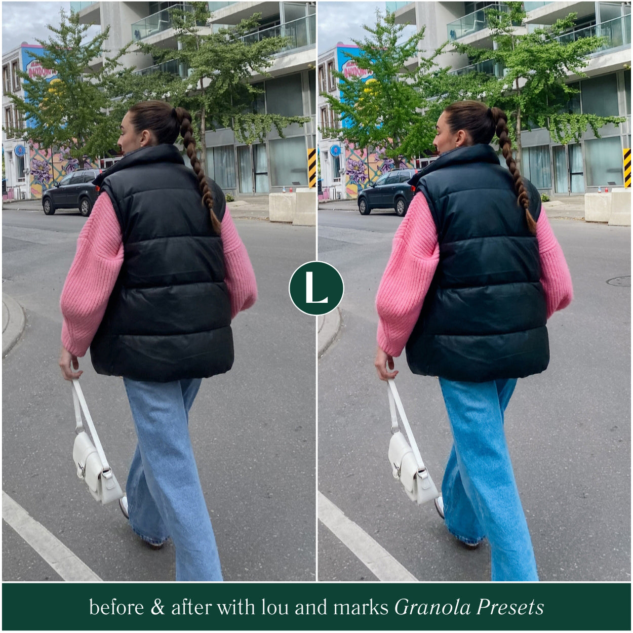 Granola Lightroom Presets for photographer and Instagram influencer photo editing in Adobe Lightroom by Lou And Marks