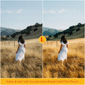 Kodak Gold Film Lightroom Presets for photographer photo editing and Instagram photo editing in Adobe Lightroom in one click for bloggers
