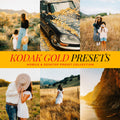 Kodak Gold Film Lightroom Presets for photographer and Instagram influencer photo editing in Adobe Lightroom by Lou And Marks Presets
