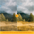 Kodak Gold Film Lightroom Presets for photographer photo editing and Instagram photo editing in Adobe Lightroom in one click or landscape photos