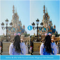Magical Disney Film Lightroom Presets for Disney Photo editing for photographers and Instagram Influencers in Adobe Lightroom by Lou And Marks Presets for vibrant photo edits