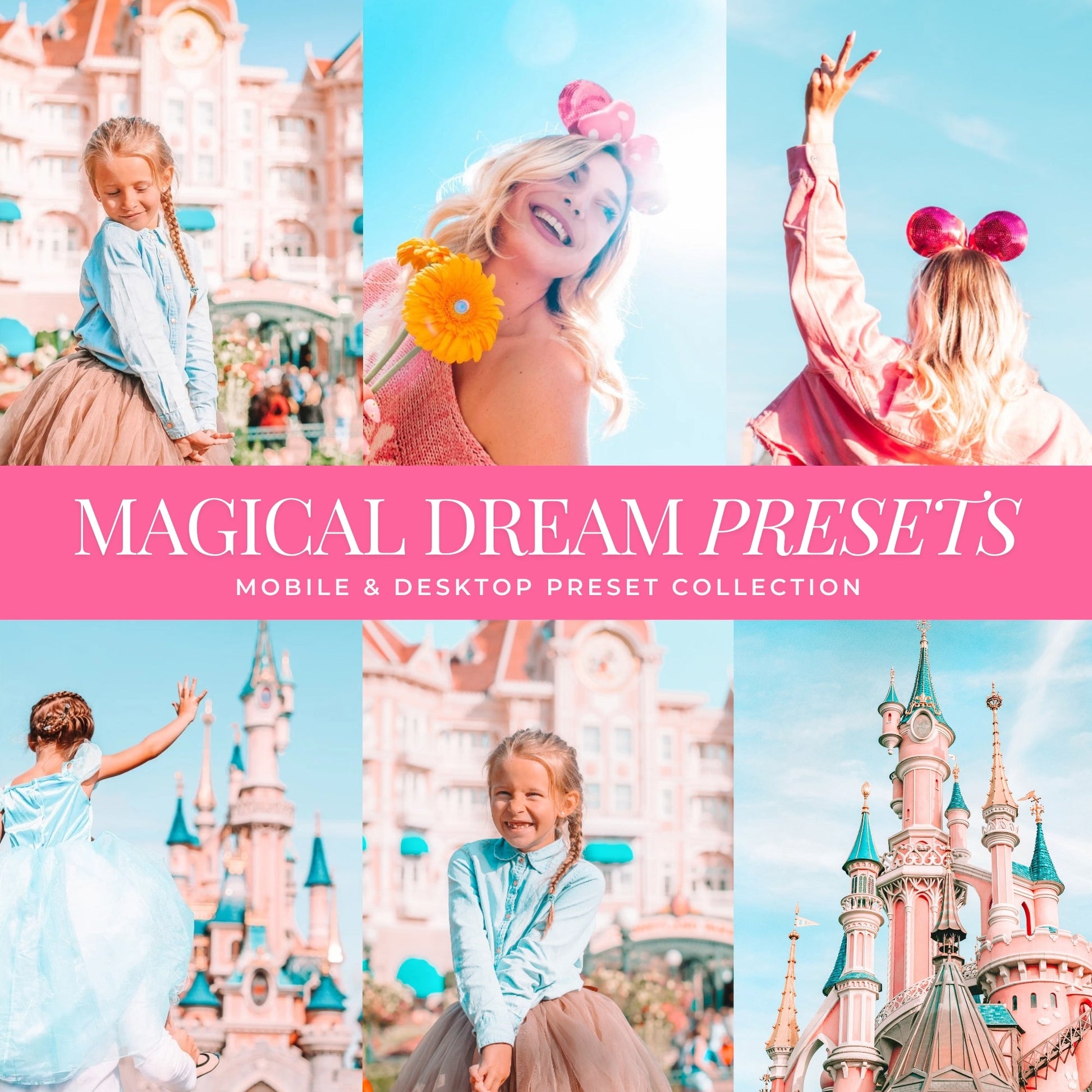 Magical Dream Disney Lightroom Presets By Lou And Marks Presets Mobile And Desktop For Instagram And Photographers