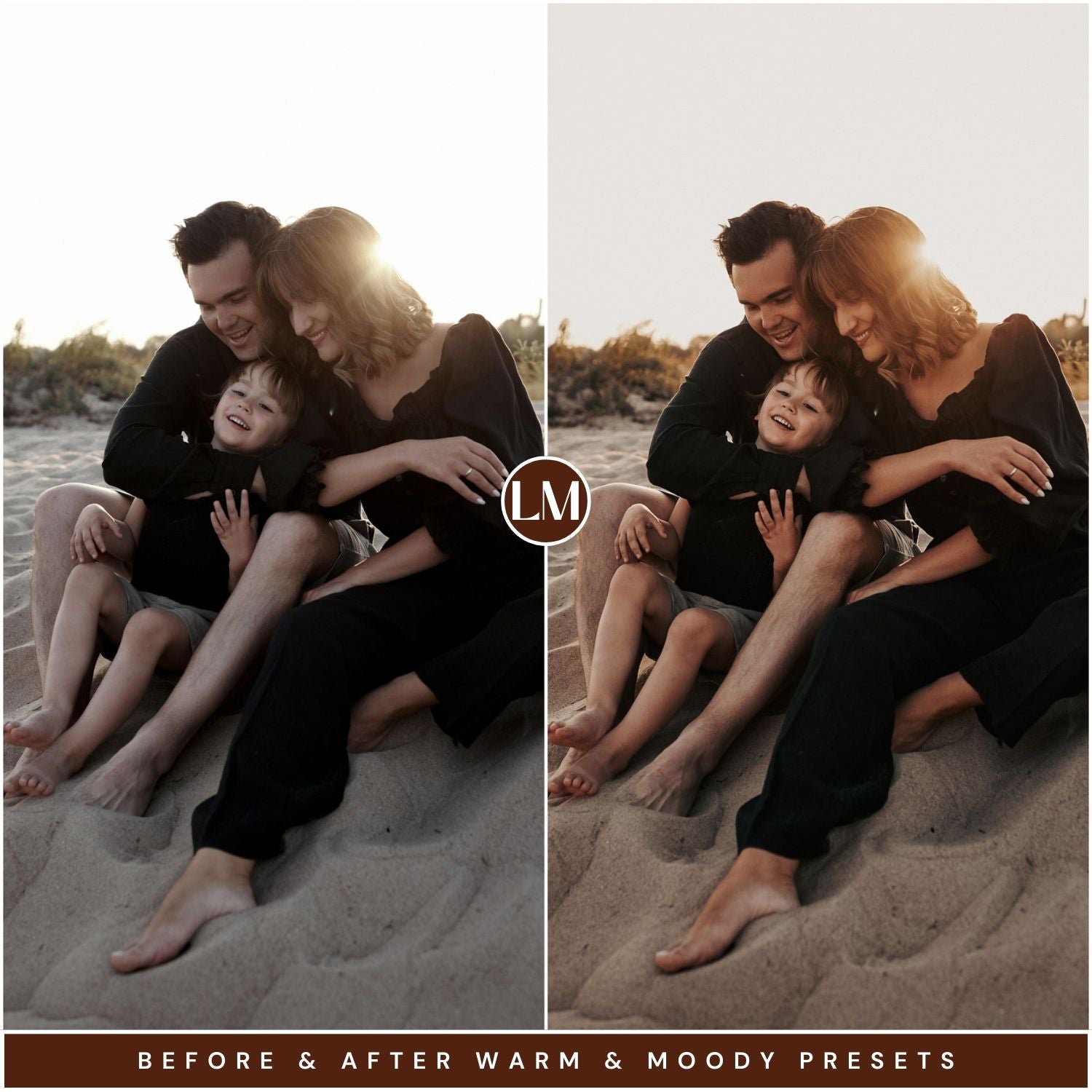 Warm and Moody Lightroom Presets by Lou and Marks Presets