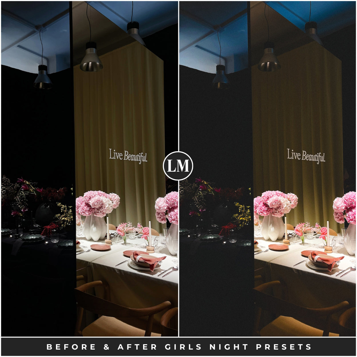 Girls Night Lightroom Presets by Lou and Marks Presets
