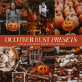 October Rust Fall Lightroom Presets And Halloween Photo Filters By Lou And Marks Presets