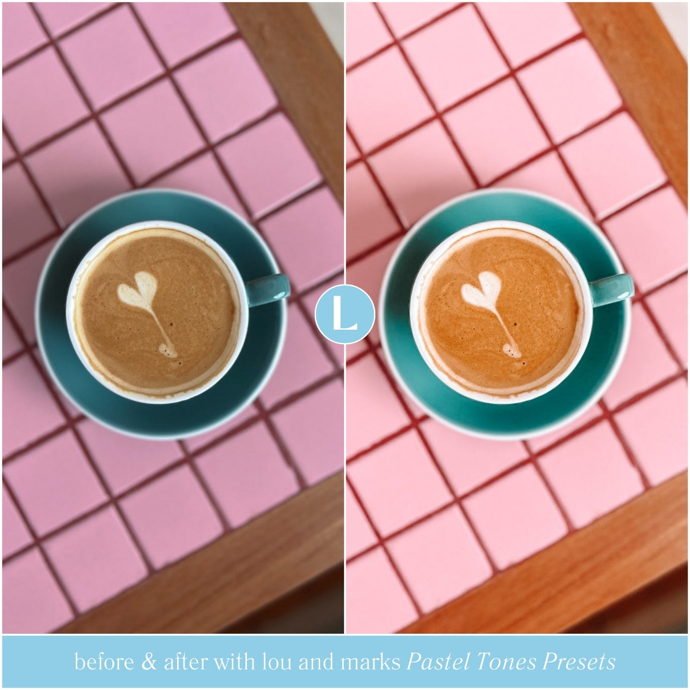 Pastel Lightroom Presets For Instagram Photo Editing in Adobe Lightroom Mobile App For Food Photography