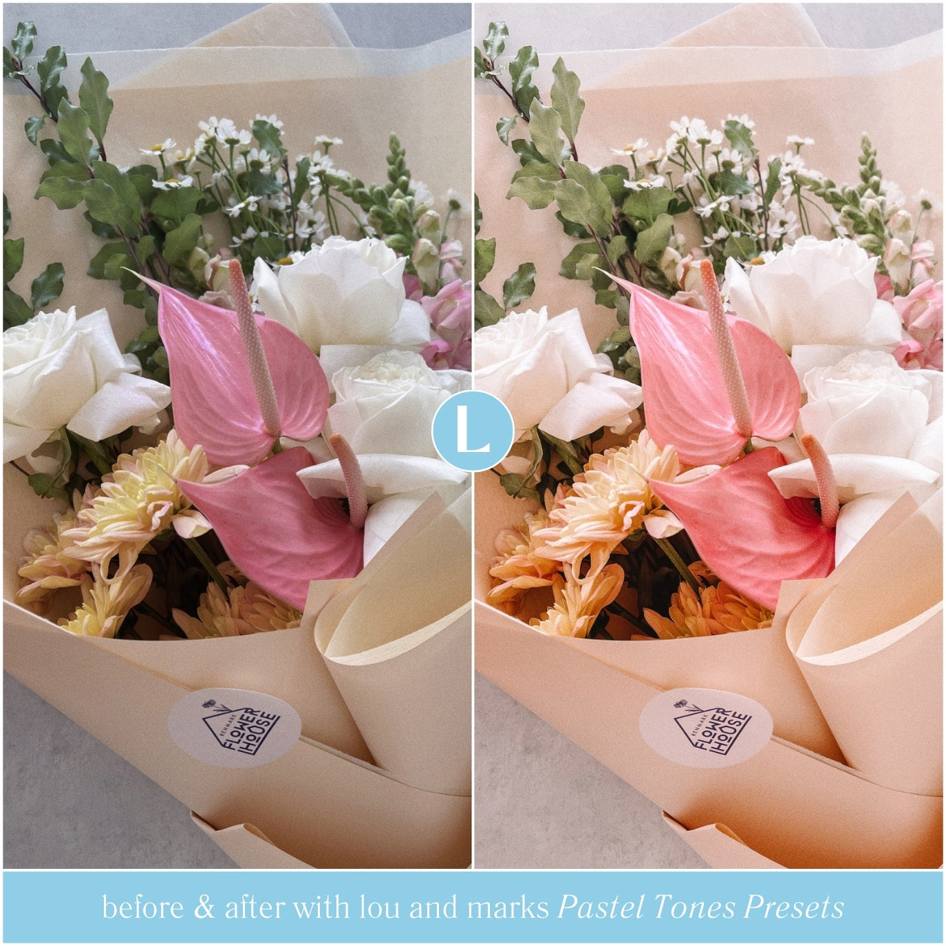 Pastel Lightroom Presets For Instagram Photo Editing in Adobe Lightroom Mobile App By Lou And Marks