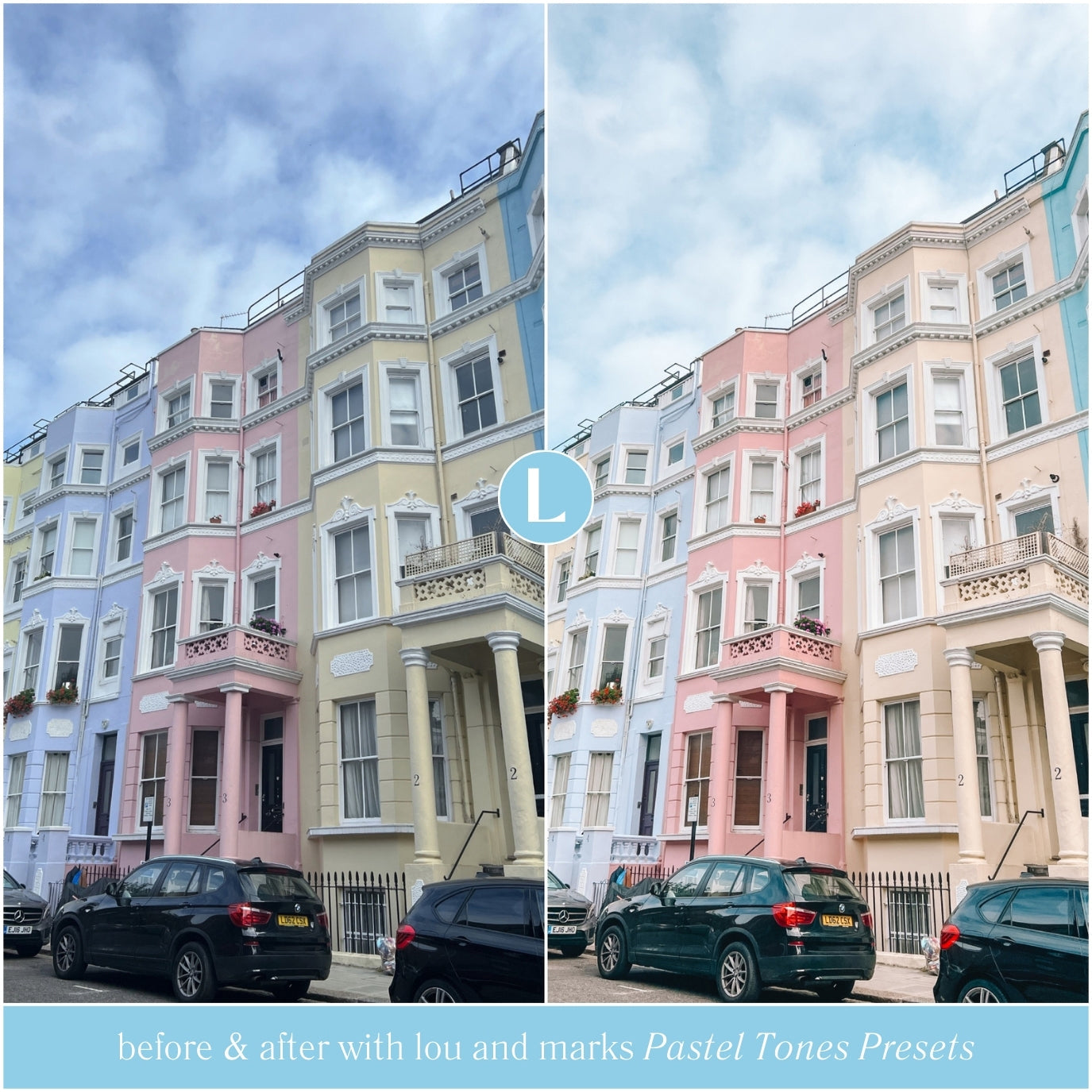 Pastel Lightroom Presets For Instagram Photo Editing in Adobe Lightroom Mobile App For Travel Photos