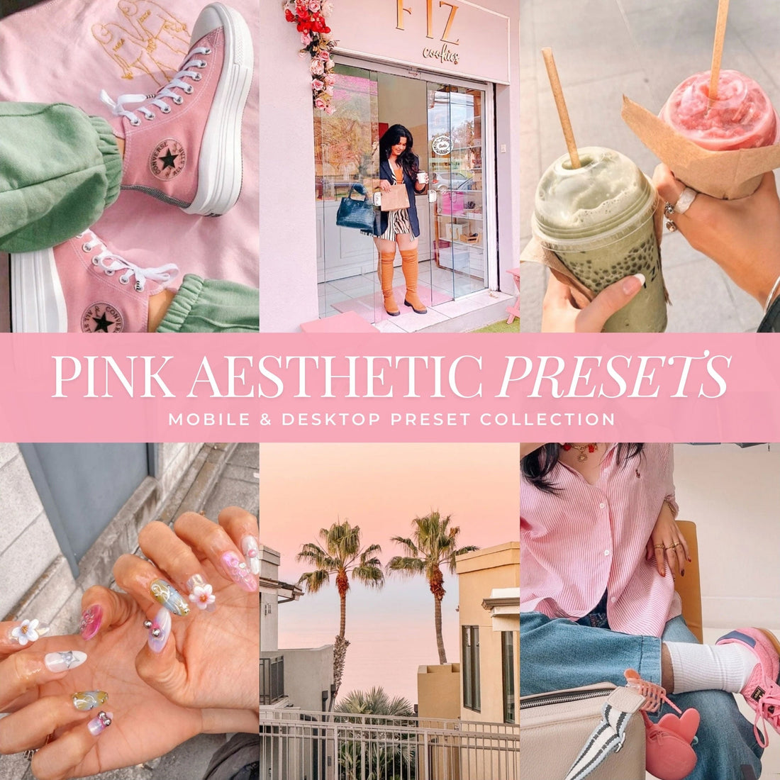 Pink Aesthetic Lightroom Presets By Lou And Marks Presets Mobile And Desktop For Instagram And Photographers