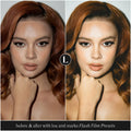 Flash Film Lightroom Presets for photographer and Instagram influencer photo editing in Adobe Lightroom by Lou & Marks