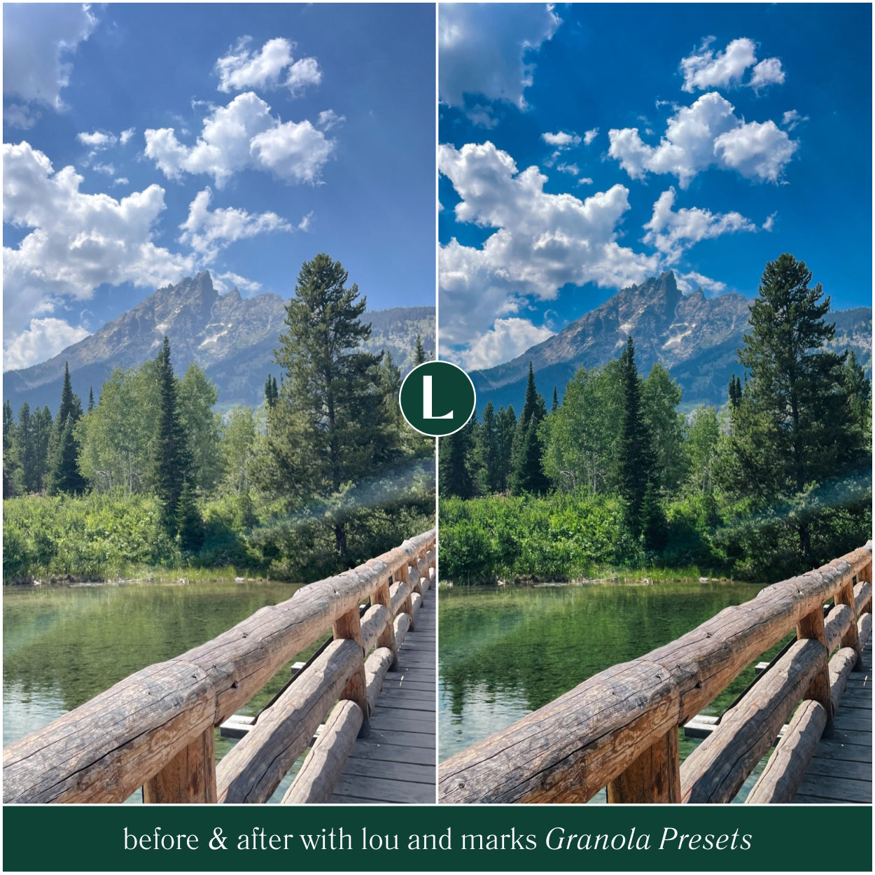 Granola Vibrant Lightroom Presets for photographer and Instagram influencer photo editing in Adobe Lightroom by Lou And Marks Presets