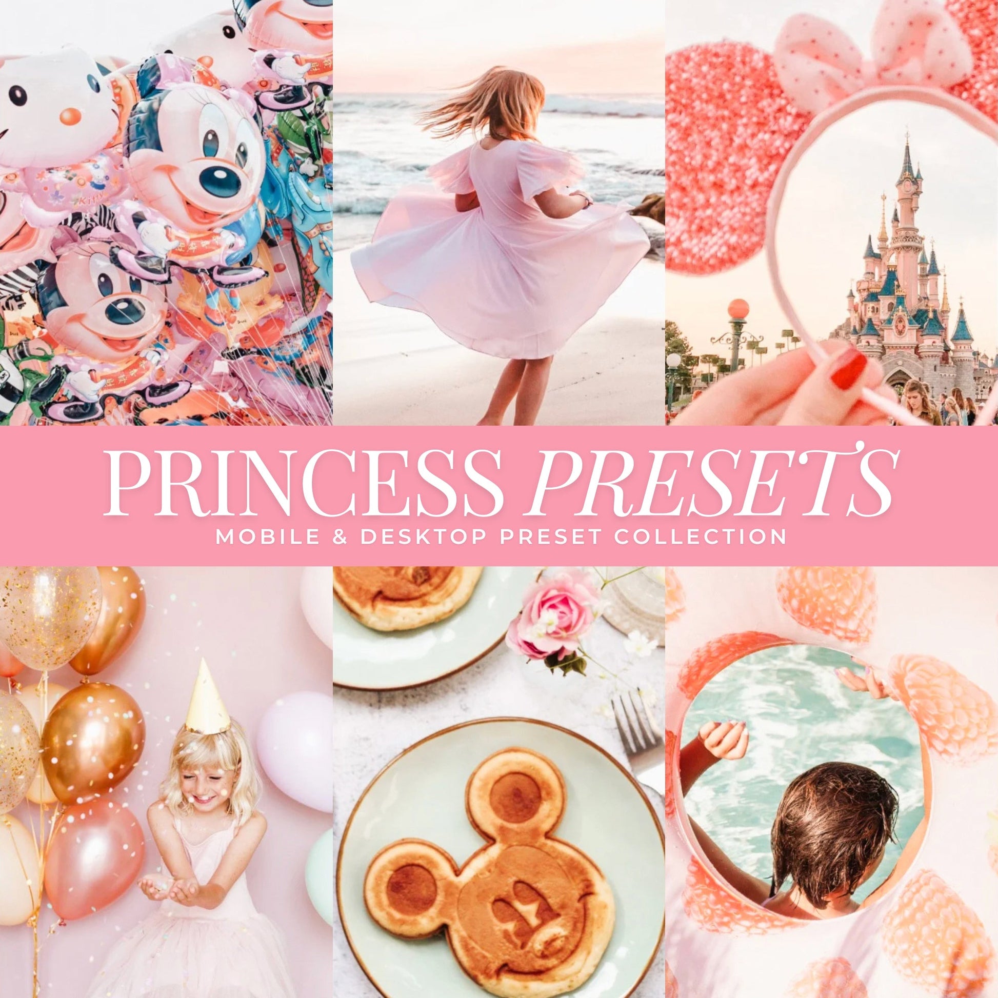 Magical Disney Lightroom Presets And Disney Instagram fIlter Bundle Lightroom Presets by Lou and Marks Presets