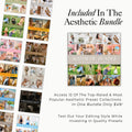 Aesthetic Bundle Lightroom Presets The Best Photo Editing Preset Filters For Lightroom Mobile And Desktop For Photographers and Instagram Influencers By Lou And Marks Presets