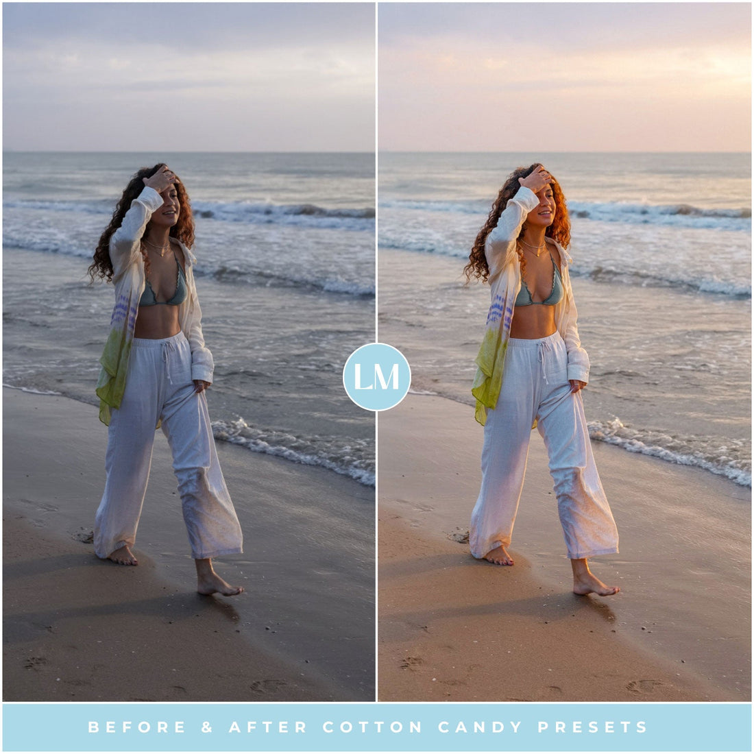 Cotton Candy beach Presets By Lou And Marks Presets Mobile And Desktop For Instagram And Photographers