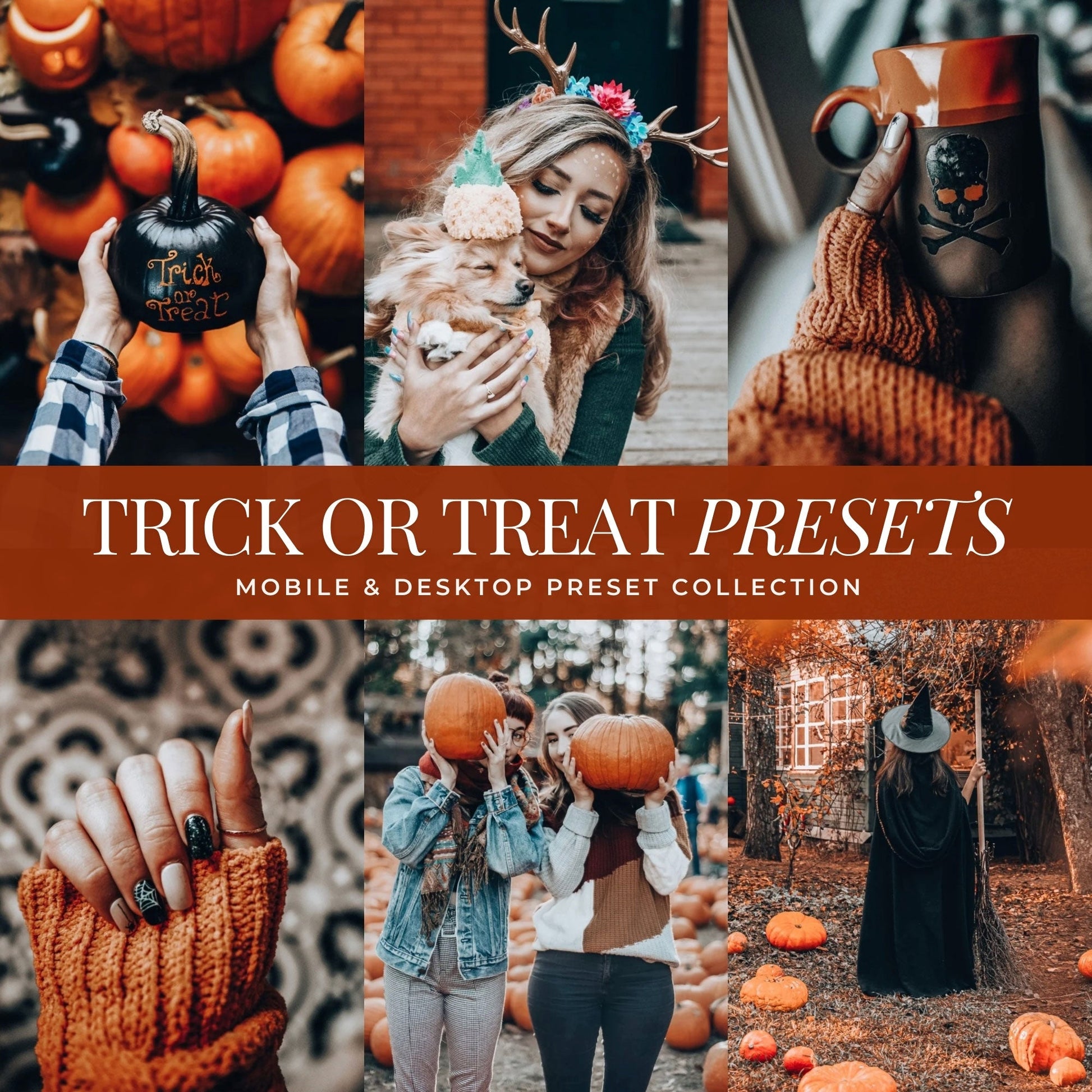 Trick Or Treat Fall Lightroom Presets By Lou And Marks Presets Mobile And Desktop For Instagram And Photographers