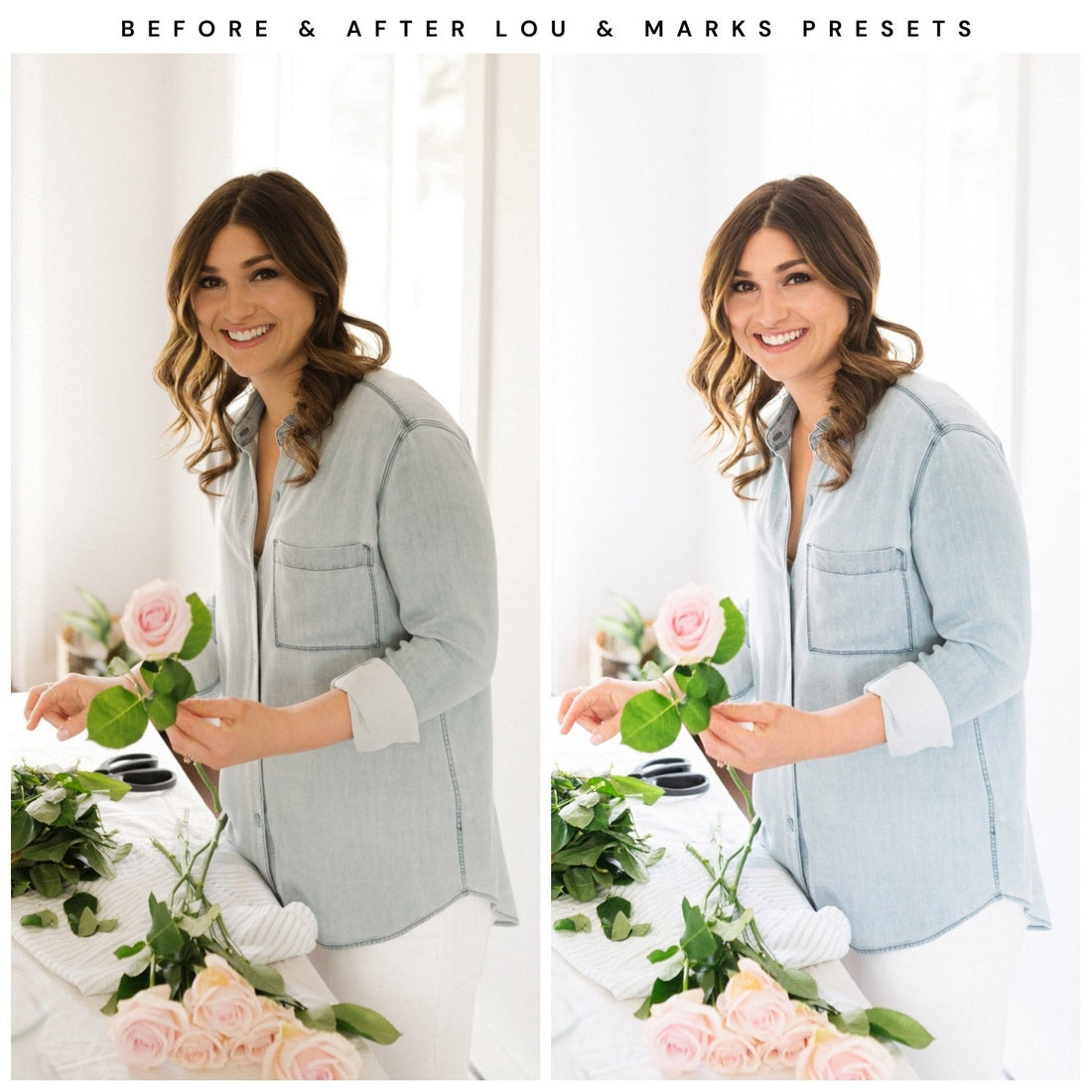 Bright And Clean Lightroom Presets for photographer and Instagram influencer photo editing in Adobe Lightroom by Lou And Marks Presets